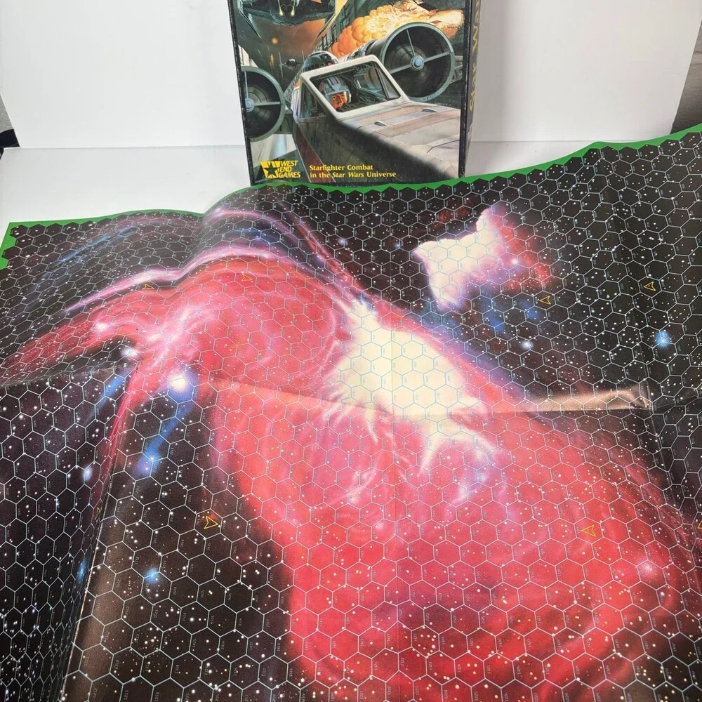 Vintage Star Wars Star Warriors Board Game West End Games 1987 (Incomplete)